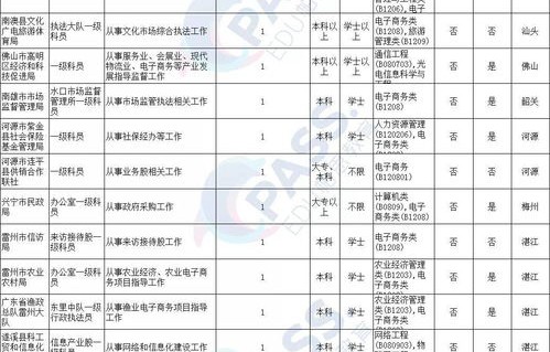 国家电子商务专业分类