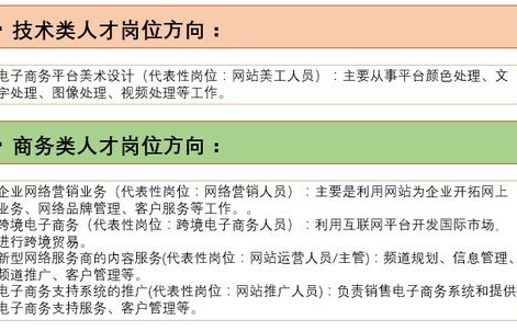 广外电子商务专业评级