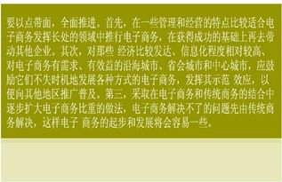 电子商务专业发展计划书
